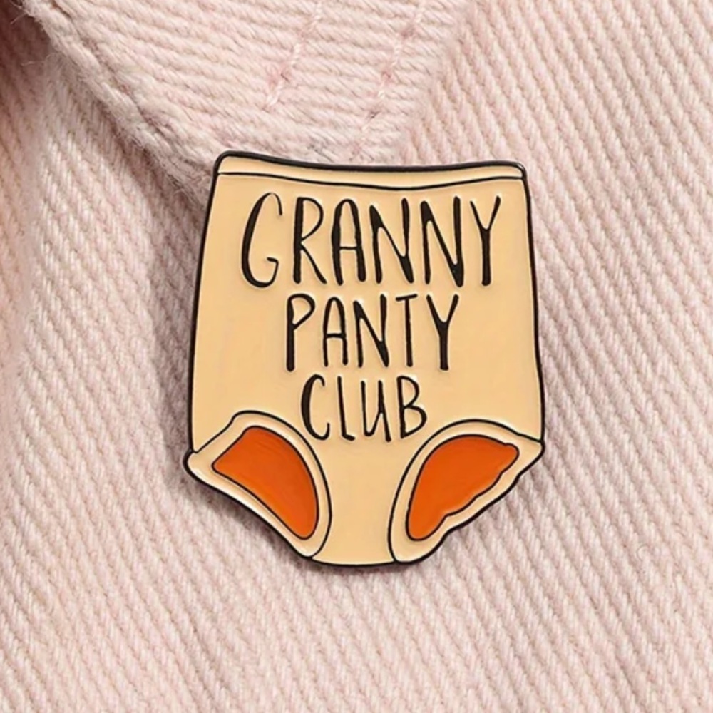 Granny Panty Club Enamel Pin